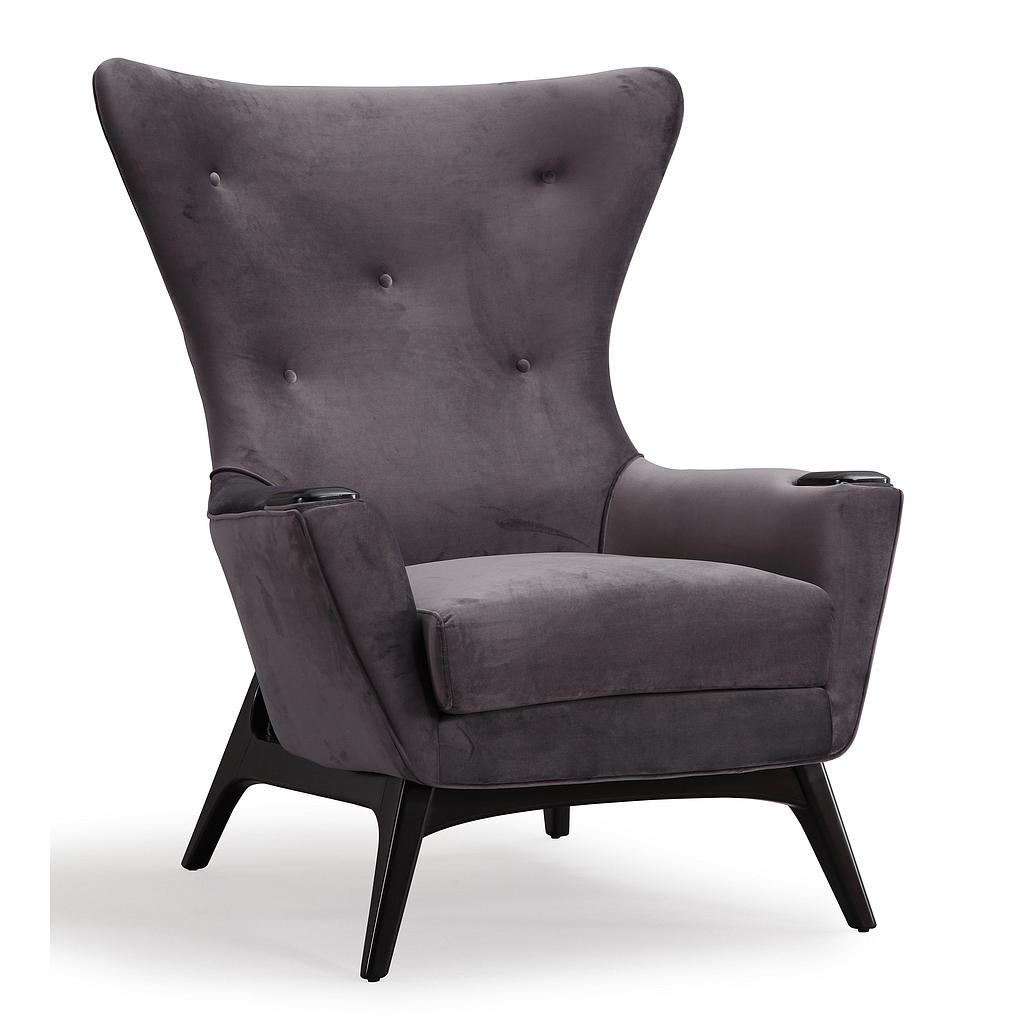 Charlie Morgan Velvet Chair - Image 1