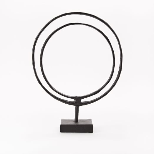 Ring on Stand Sculptures - 15" - Image 0