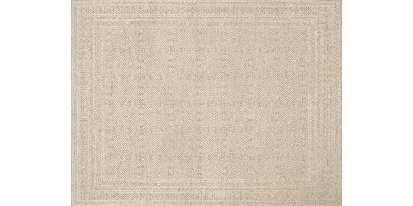 Loloi Origin Oatmeal / Ivory 6'-0" x 9'-0" - Image 0