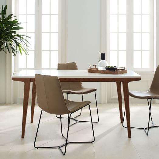 Modern Expandable Dining Table - 60"-80" L - Image 2