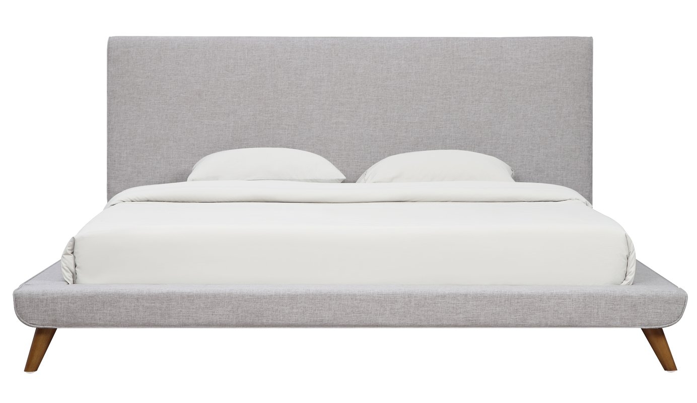 Calhame Upholstered Platform Bed; King - Image 0