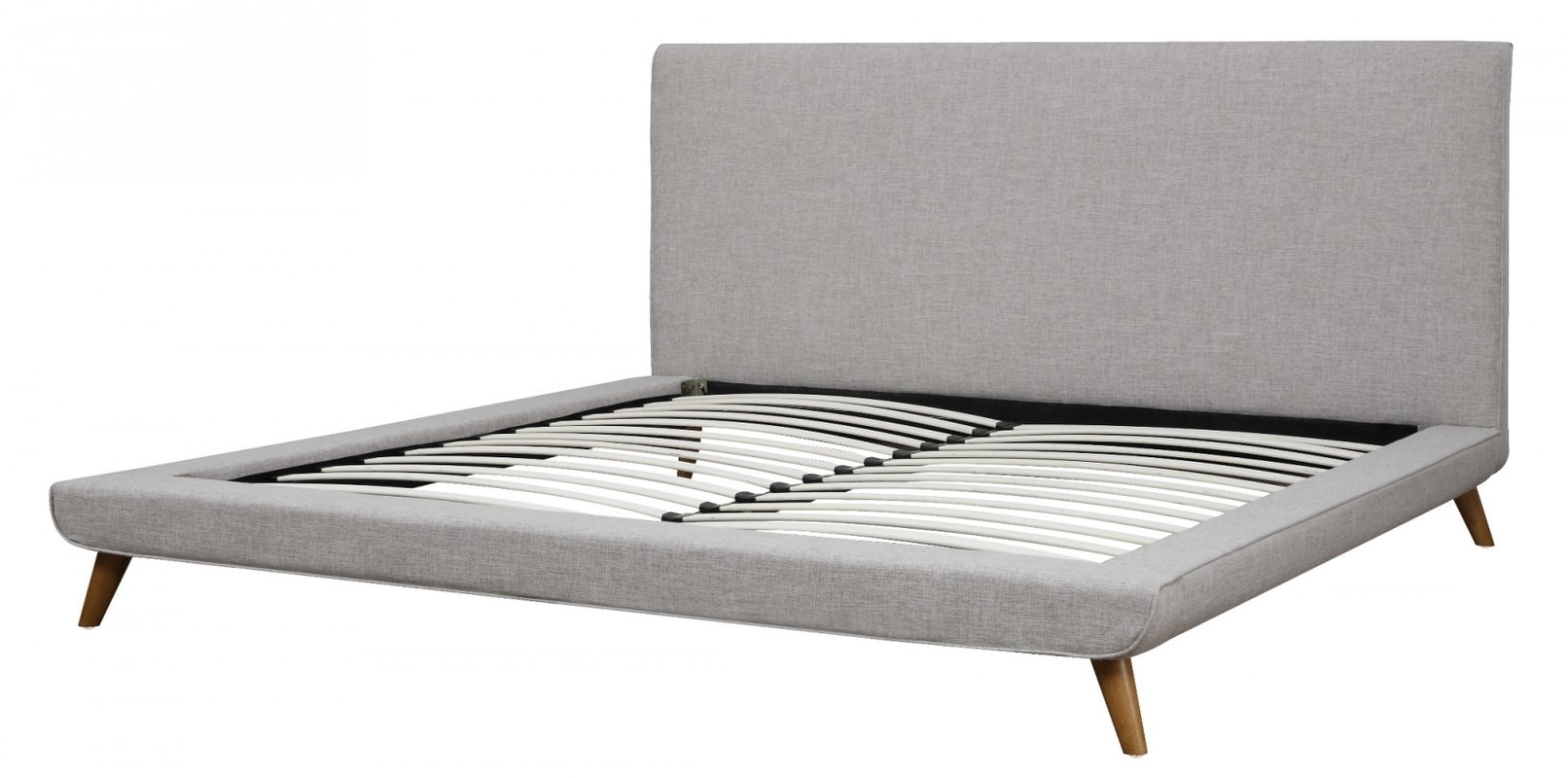 Calhame Upholstered Platform Bed; King - Image 2