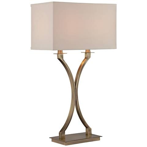 Lite Source Cruzito Antique Brass Table Lamp - Image 0