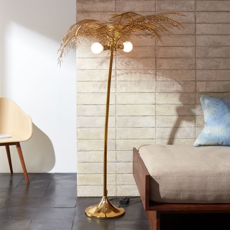 Ocean Palm Floor Lamp - Image 1