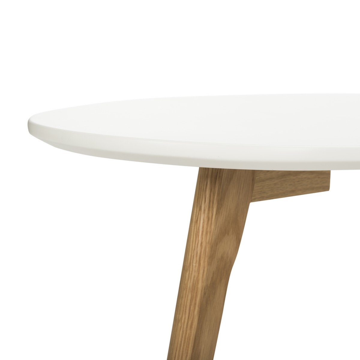 Olida Double Coffee Table - White/Oak - Safavieh - Image 5