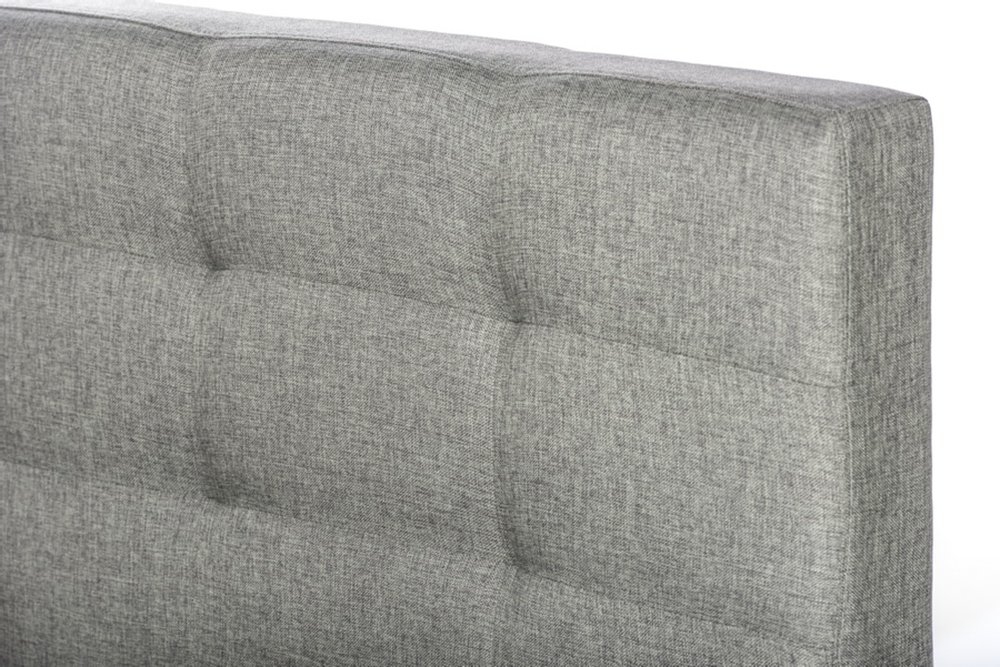 Frisina Upholstered Platform Bed by Brayden Studio - Gray - King - Image 3