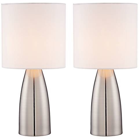 Aron 14 1/" High Accent Touch Lamps - Set of 2 - Image 0