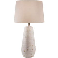 Maggie Table Lamp, Ivory, 26" - Image 0