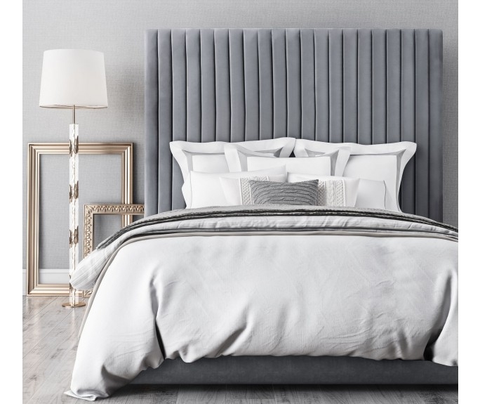 Arabelle Grey Bed in King - Image 1