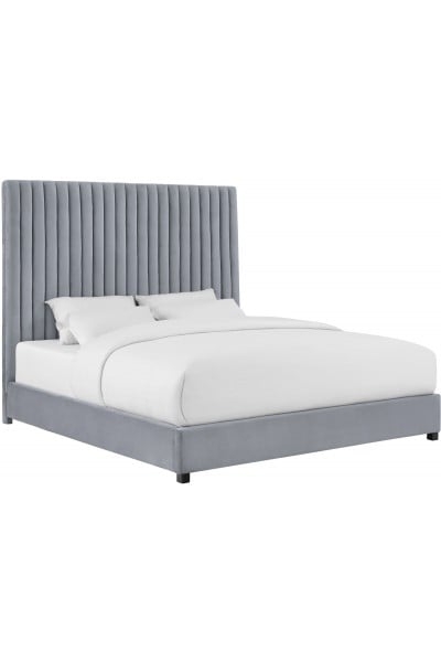 Arabelle Grey Bed in King - Image 0
