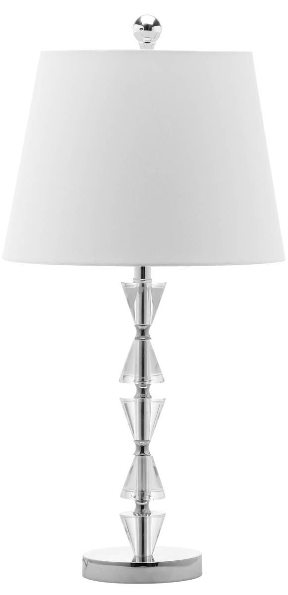 Deco 24.5-Inch H Prisms Crystal Table Lamp - Clear - Arlo Home - Image 0