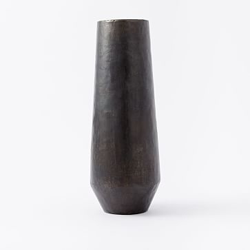 Recycled Metal Vase, medium - Image 1