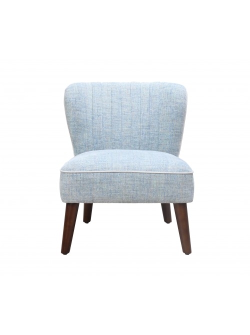 GALVIN ACCENT CHAIR, LIGHT BLUE - Image 0