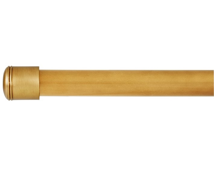 Drapery Rod - Antique Brass - Small - Image 0