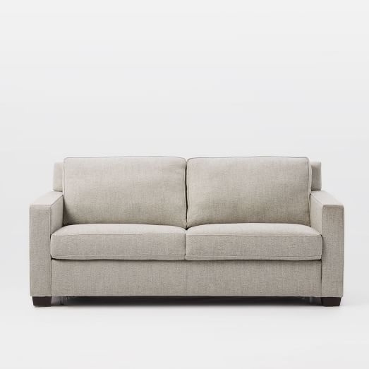 Henry® Pull-Down Full Sleeper Sofa - Gravel (Twill) - Image 0