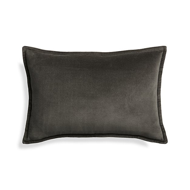Brenner Grey 18"x12" Pillow - Image 0