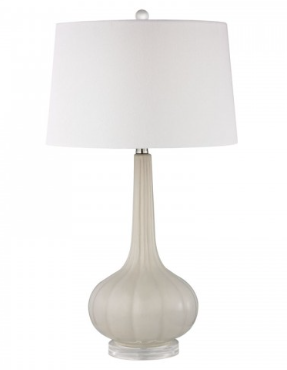 ALEXIS TABLE LAMP, WHITE - Image 0