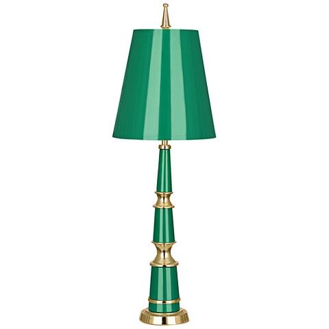 Jonathan Adler Versailles Emerald Ceramic Table Lamp - Image 0