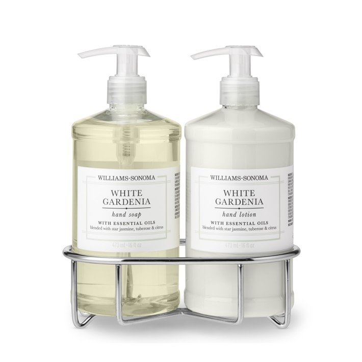 Williams Sonoma White Gardenia Soap & Lotion, Classic 3-Piece Set - Image 0
