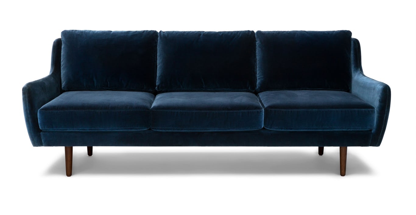 Matrix Cascadia Blue Sofa - Image 0