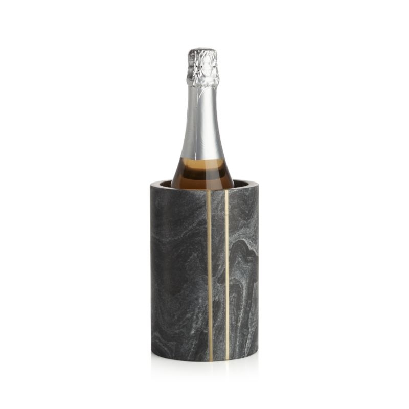 Hayes Black Marble Wine Cooler - Image 2