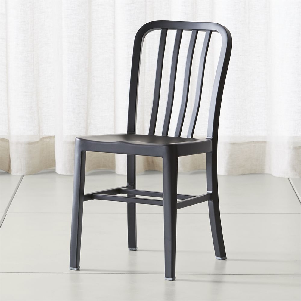 Delta Matte Black Dining Chair - Image 0