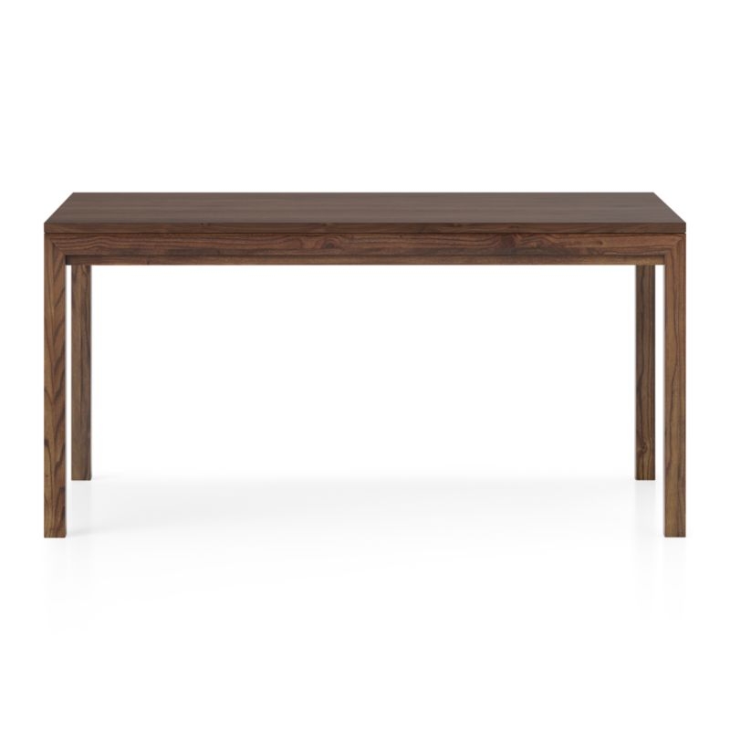 Parsons Walnut Top/ Elm Base 48x28 Dining Table - Image 2
