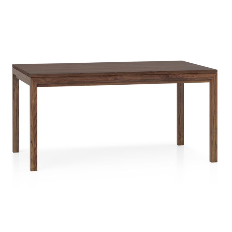 Parsons Walnut Top/ Elm Base 48x28 Dining Table - Image 3