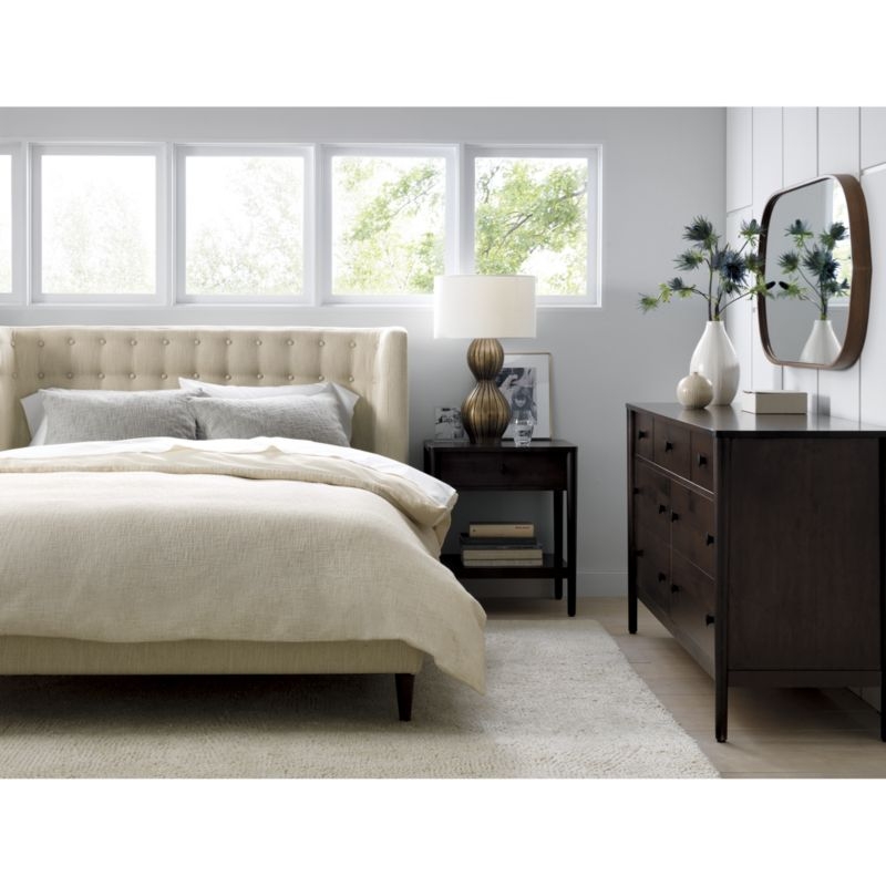 Gia Upholstered King Bed - Image 4