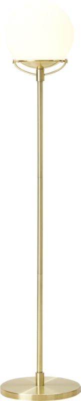 Globe Brass Floor Lamp - Image 3