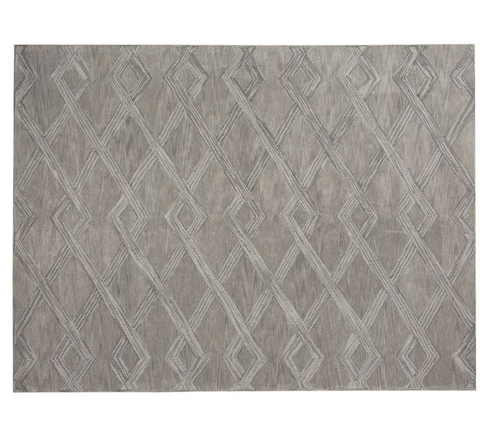Chase Tufted 8'x10' Rug, Gray - Image 0