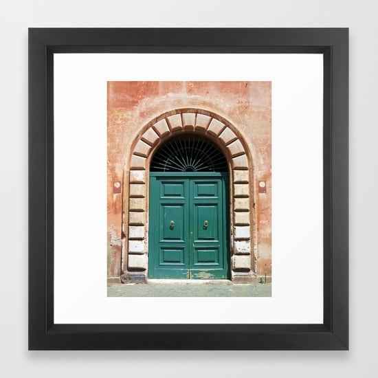 Door in Rome framed art print - Image 0