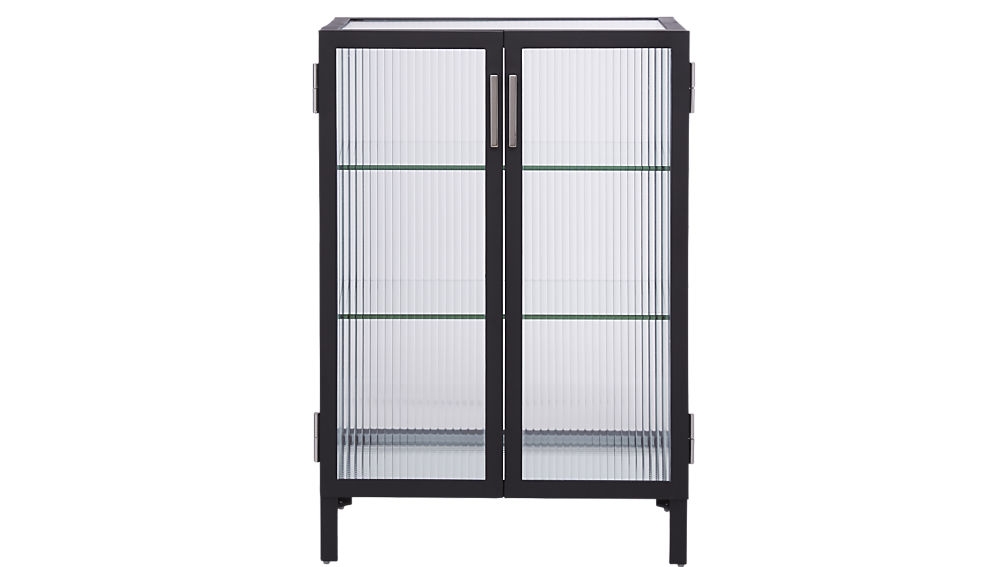 odean small glass cabinet - Image 0