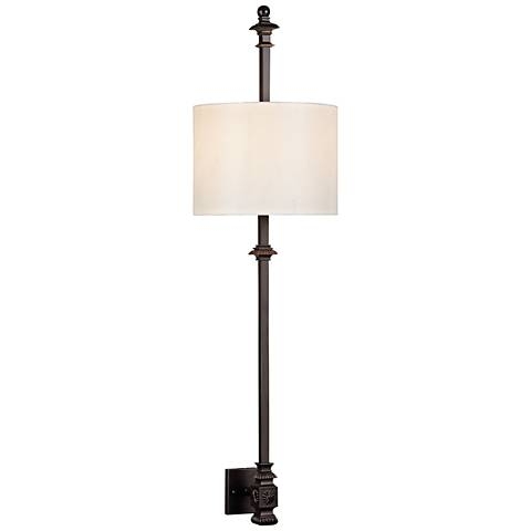 Torch Sconces 45"H Oil Rubbed Bronze 2-Light Wall Sconce - Image 0