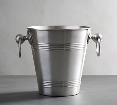 Antique Silver Ice Bucket - Image 0