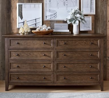 Hudson Extra Wide Dresser, Hewn Oak - Image 2