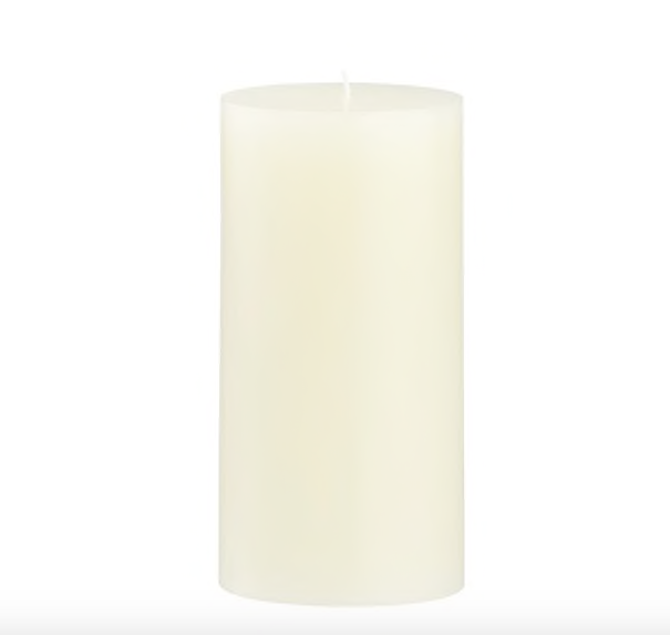 Ivory Pillar Candle 3x6 - Image 0
