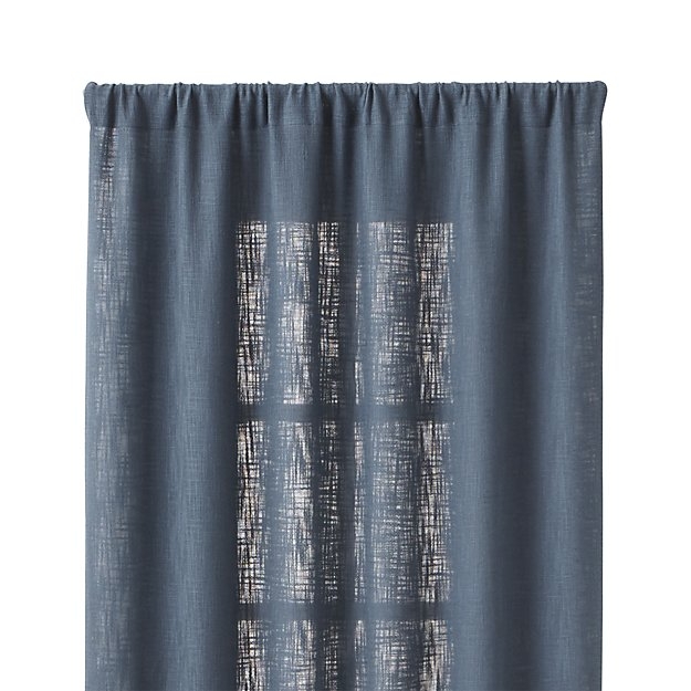 Lindstrom Blue 48"x96" Curtain Panel - Image 0