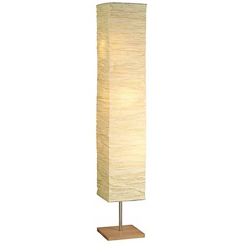 Crinkle Paper Square Floor Lamp - Image 0