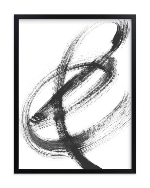 The Ampersand-Black-18" x 24" Black Wood Frame - Image 0