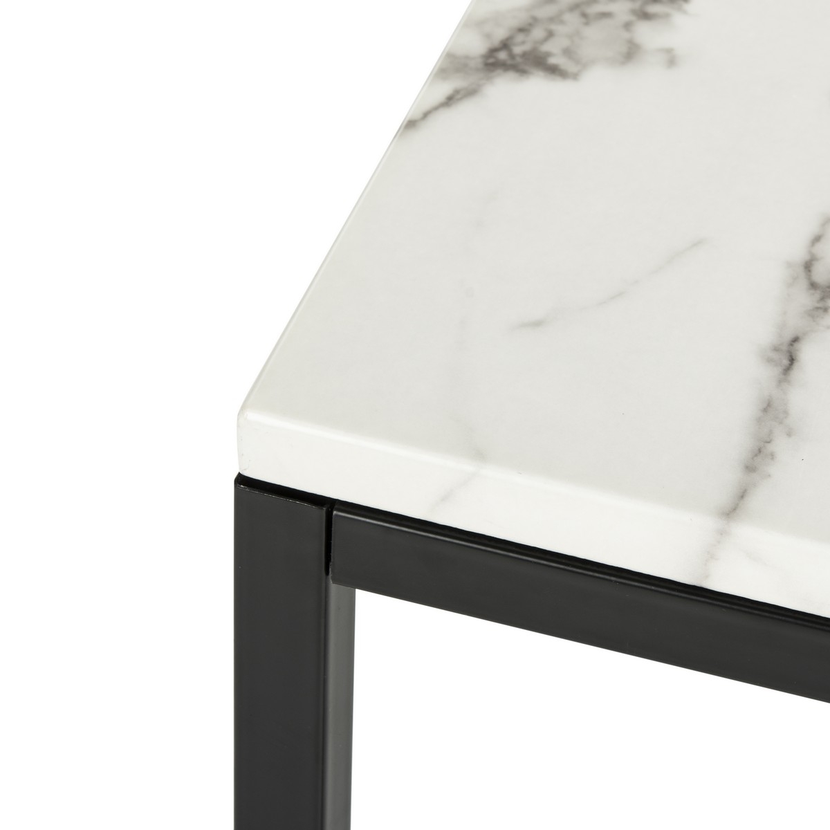 Baize Coffee Table - White/Grey - Arlo Home - Image 3