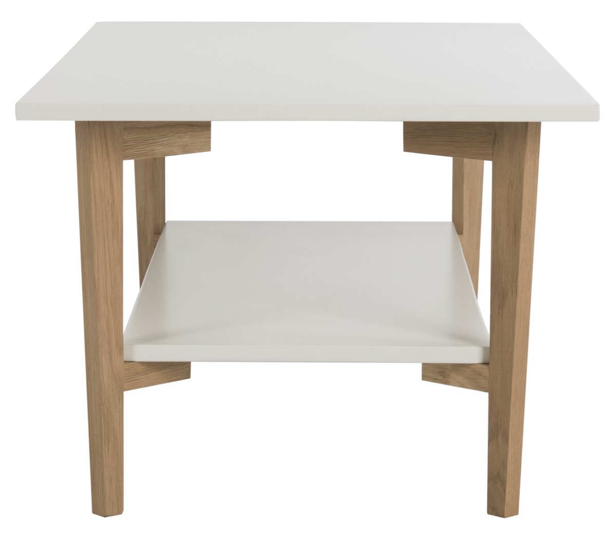 Caraway Rect Coffee Table - White - Arlo Home - Image 3
