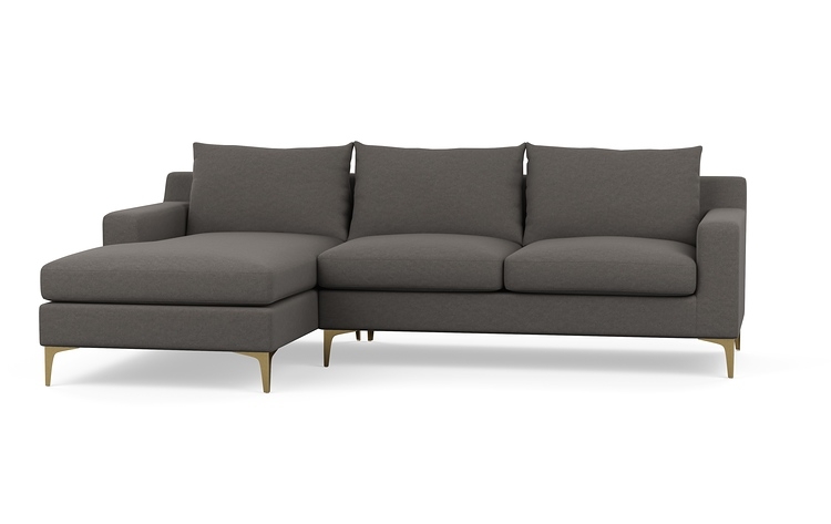 SLOAN Fabric Sofa with Left Chaise - Image 0