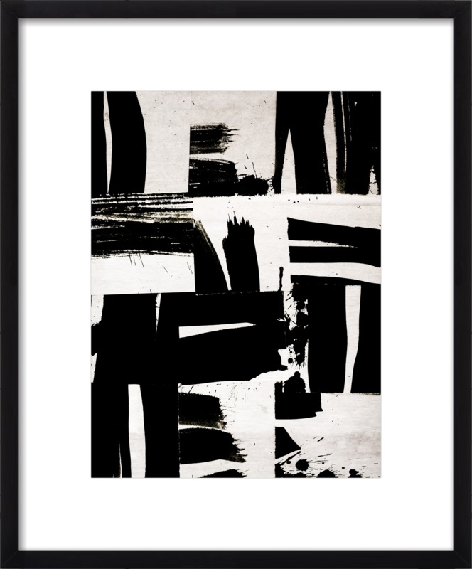 Wabi Sabi 16-02 - 16x20 - Black Wood Frame with mat - Image 0