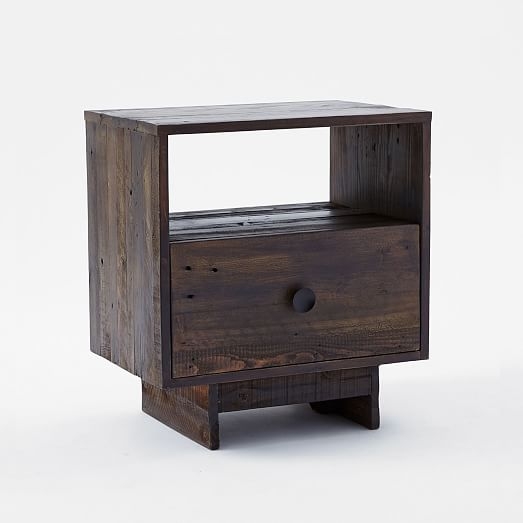 Emmerson® Reclaimed Wood Nightstand - Chestnut - Image 0