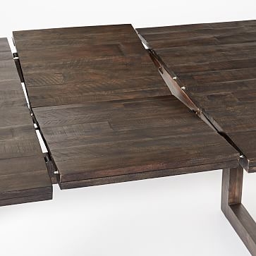 Logan Industrial Expandable Dining Table - Image 2