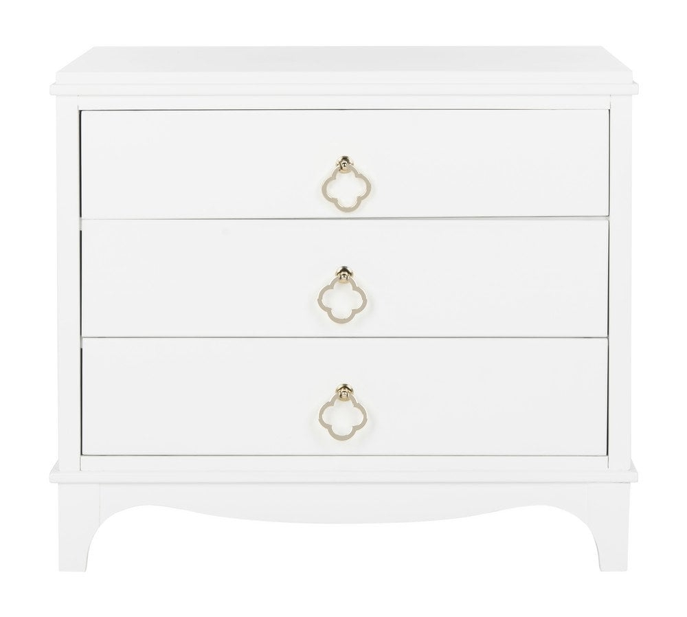 Hannon 3 Drawer Contemporary Nightstand - Image 0