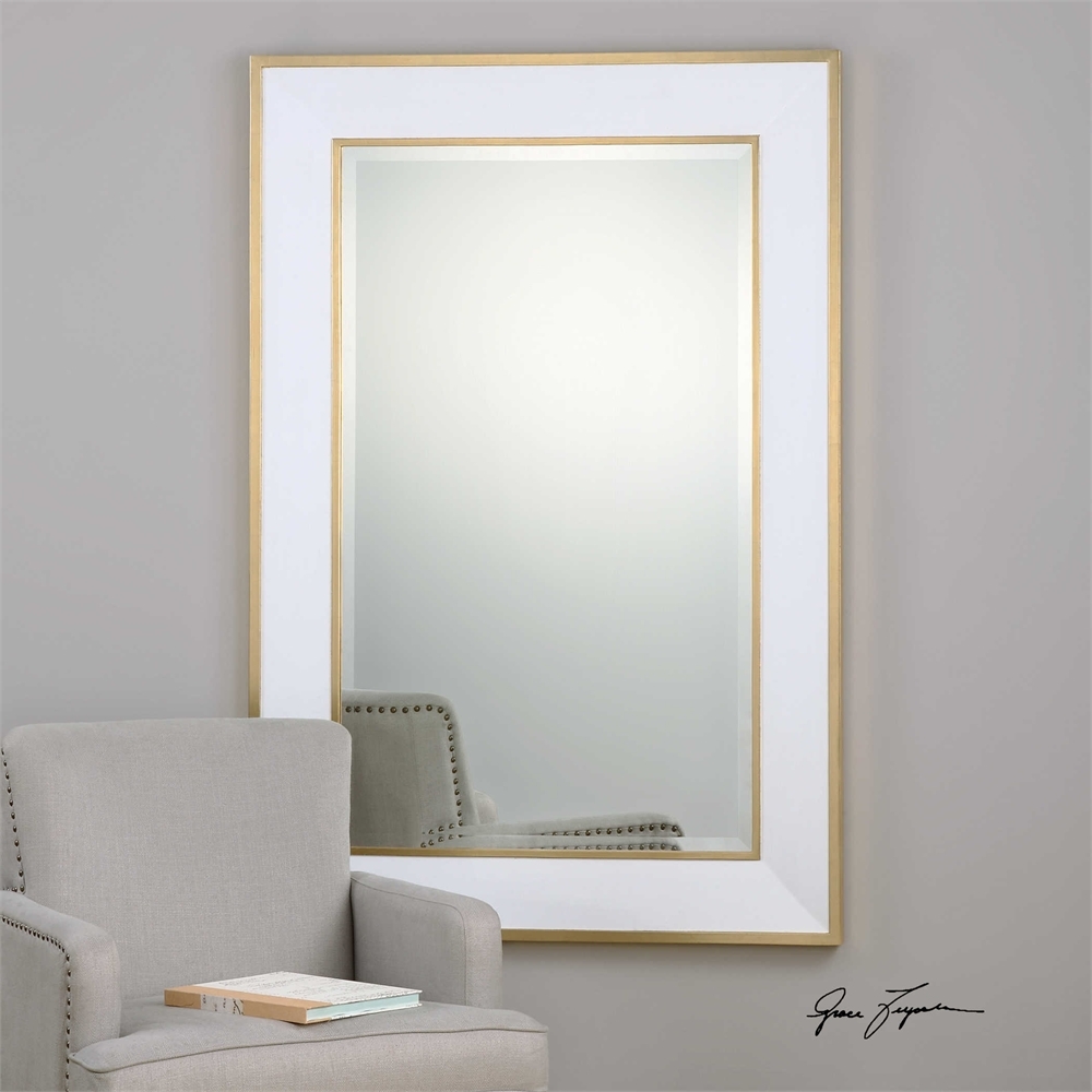 Cormor White Mirror - Image 1
