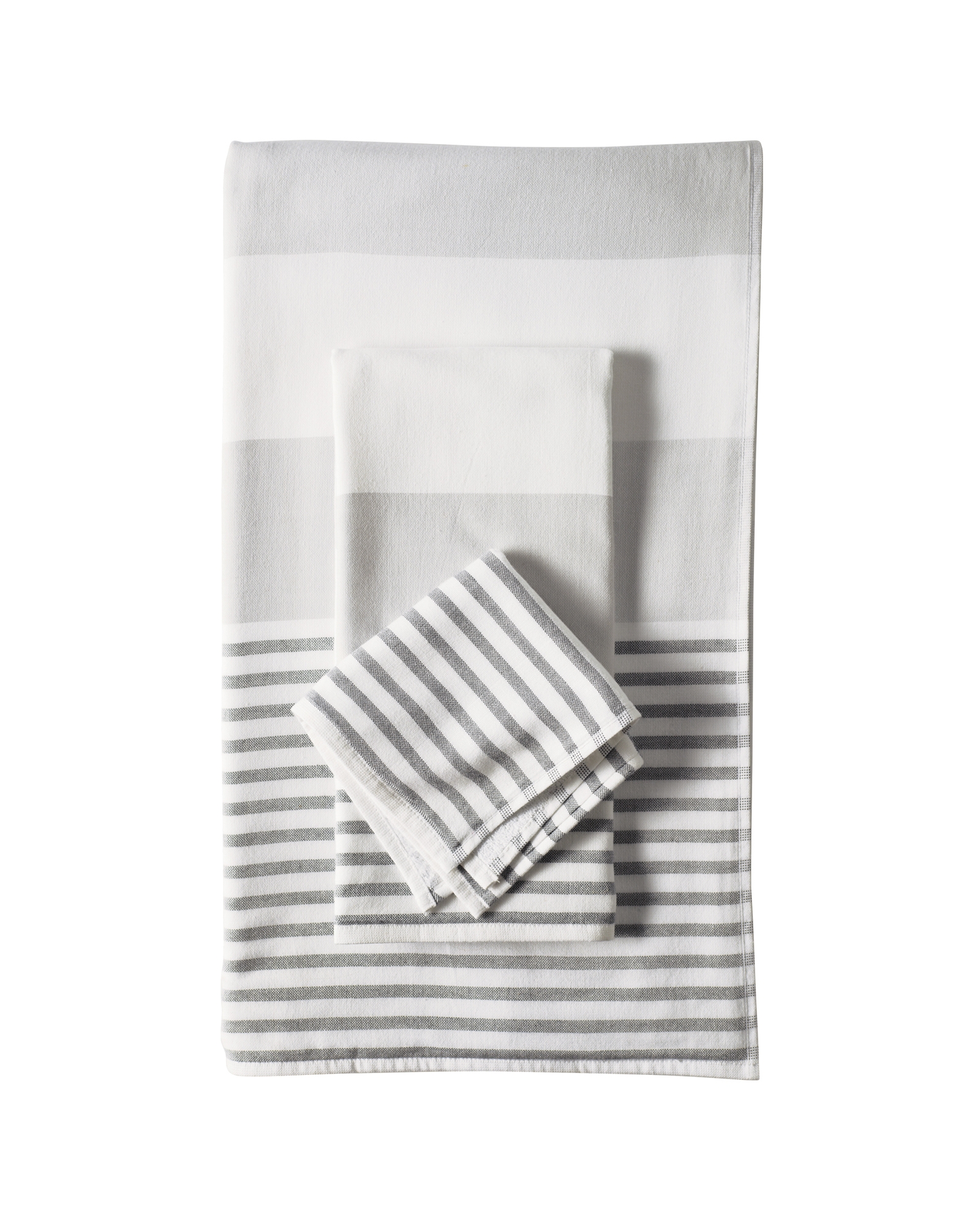 Fouta Washcloth -Dove Grey- Hand Towel - Image 0