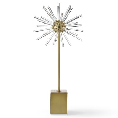 Acrylic and Metal Starburst Object, Large - Image 0